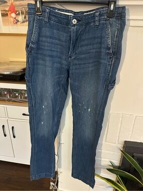 Anthropologie Women’s Blue Denim Work-Style Jeans